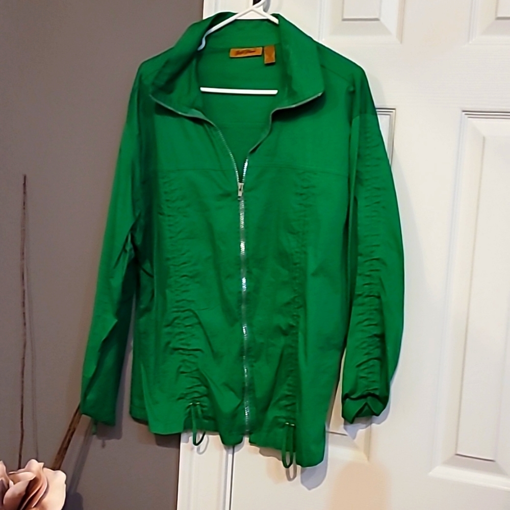 Green jacket size 20< 2x>